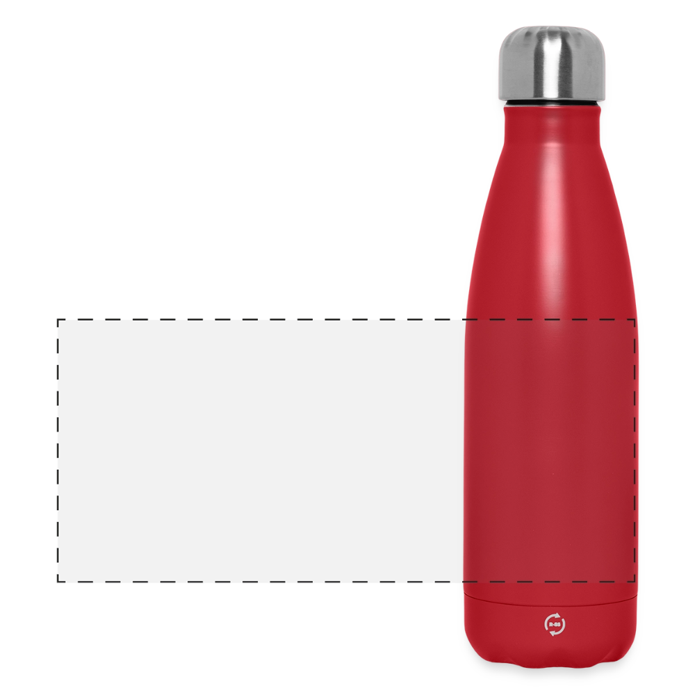 Panorama Isolierflasche 500 ml - Rot