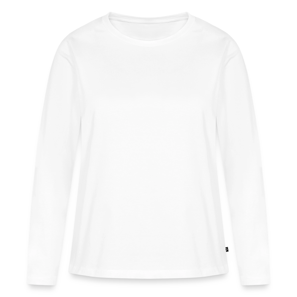 Frauen Premium Langarmshirt - Weiß